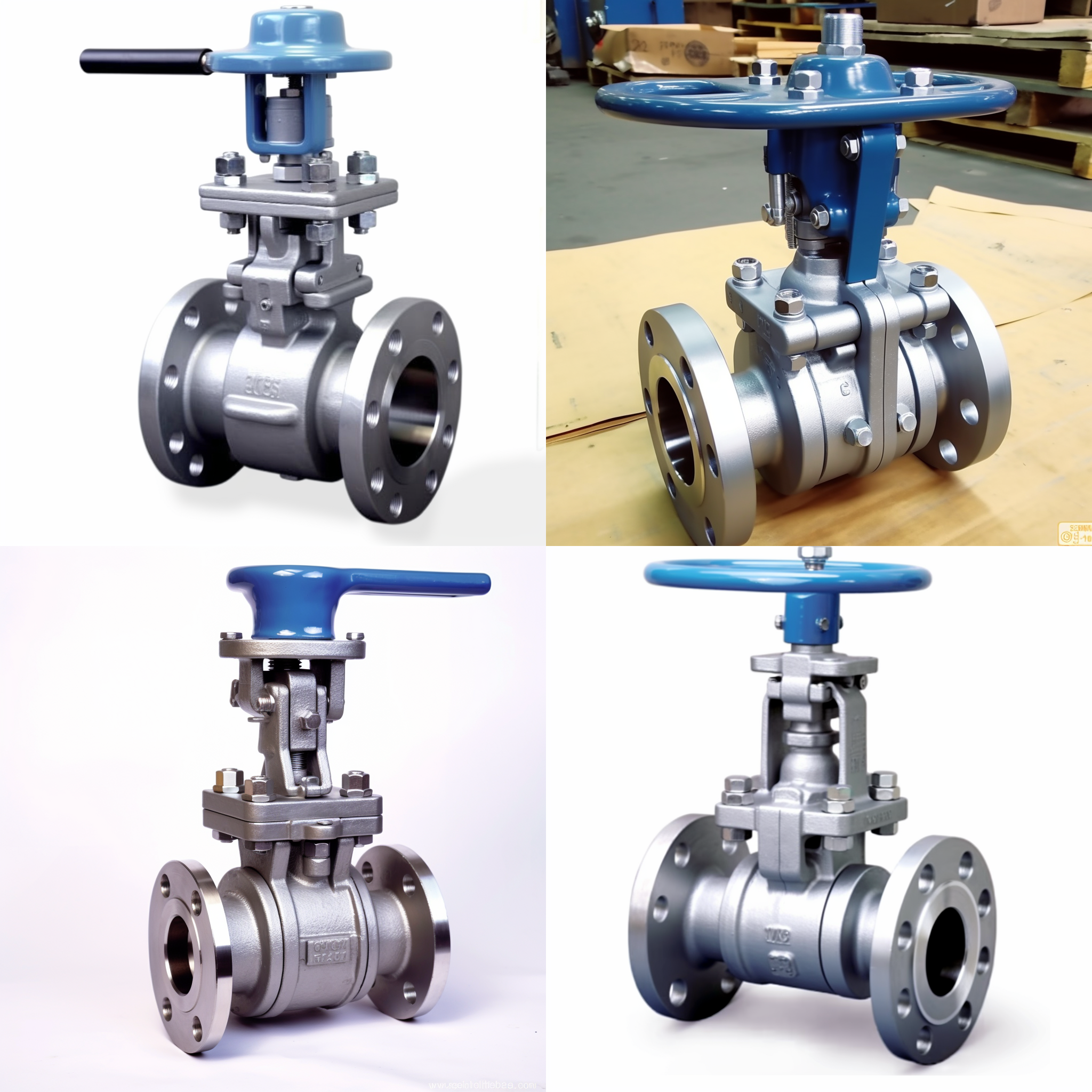 Rising stem ball valves