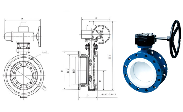 butterfly valve diagram