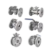 CF8M floating ball valve