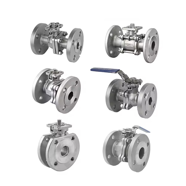 CF8M floating ball valve